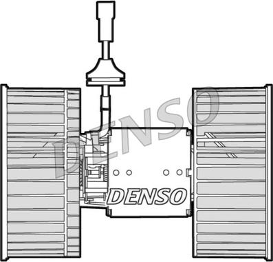 Denso DEA12002 - Salona ventilators xparts.lv