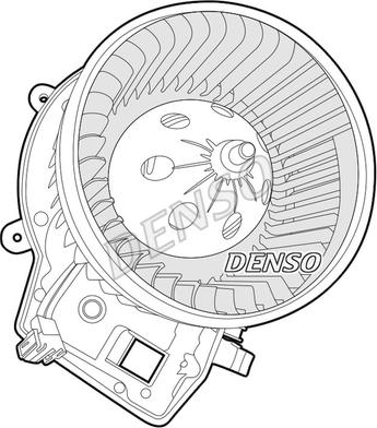 Denso DEA17001 - Вентилятор салона xparts.lv