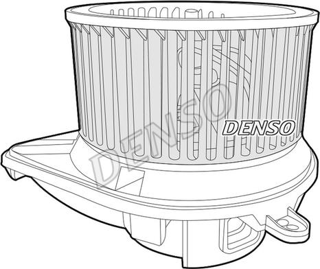 Denso DEA17011 - Вентилятор салона xparts.lv