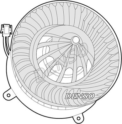 Denso DEA17012 - Вентилятор салона xparts.lv