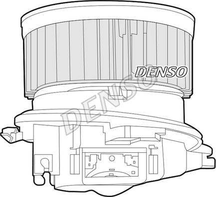 Denso DEA21007 - Salona ventilators xparts.lv