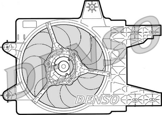 Denso DER09079 - Ventilators, Motora dzesēšanas sistēma xparts.lv