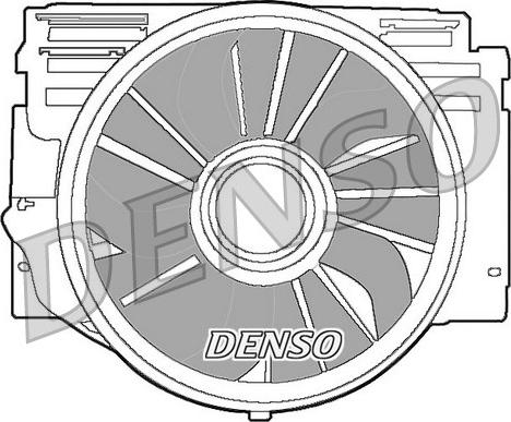 Denso DER05007 - Ventilators, Motora dzesēšanas sistēma xparts.lv