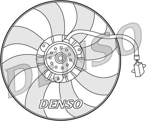 Denso DER32007 - Ventilators, Motora dzesēšanas sistēma xparts.lv