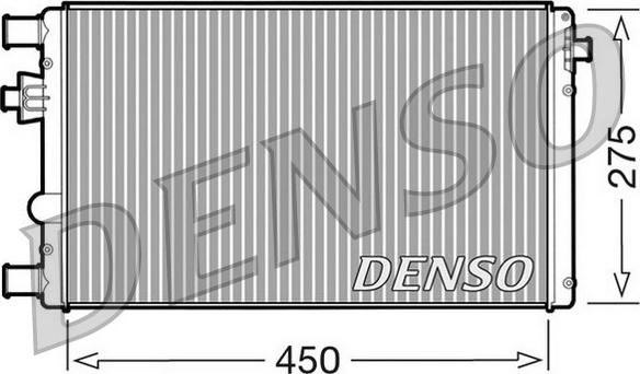 Denso DRM09042 - Radiator, engine cooling xparts.lv