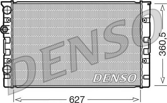 Denso DRM26006 - Radiators, Motora dzesēšanas sistēma xparts.lv