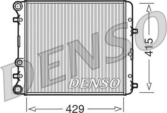 Denso DRM27002 - Radiators, Motora dzesēšanas sistēma xparts.lv