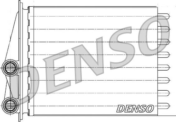 Denso DRR23020 - Теплообменник, отопление салона xparts.lv