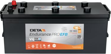 DETA DX1803 - Startera akumulatoru baterija xparts.lv