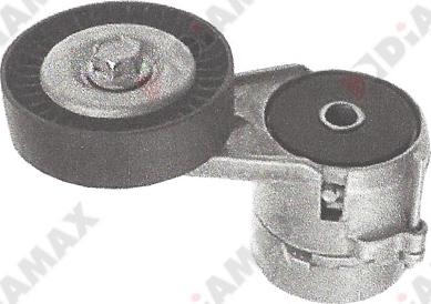 Diamax A3007 - Deflection / Guide Pulley, v-ribbed belt xparts.lv