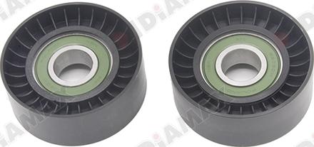 Diamax A3032 - Deflection / Guide Pulley, v-ribbed belt xparts.lv