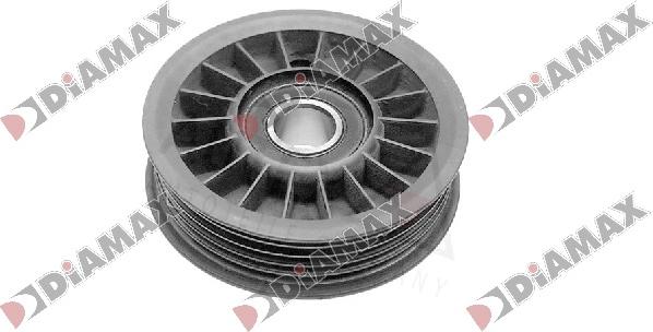 Diamax A3117 - Deflection / Guide Pulley, v-ribbed belt xparts.lv