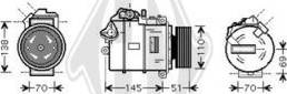 Diederichs DCK1103 - Kompresors, Gaisa kond. sistēma xparts.lv