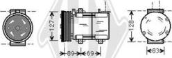 Diederichs DCK1255 - Kompresors, Gaisa kond. sistēma xparts.lv