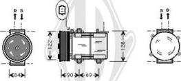 Diederichs DCK1258 - Kompresors, Gaisa kond. sistēma xparts.lv