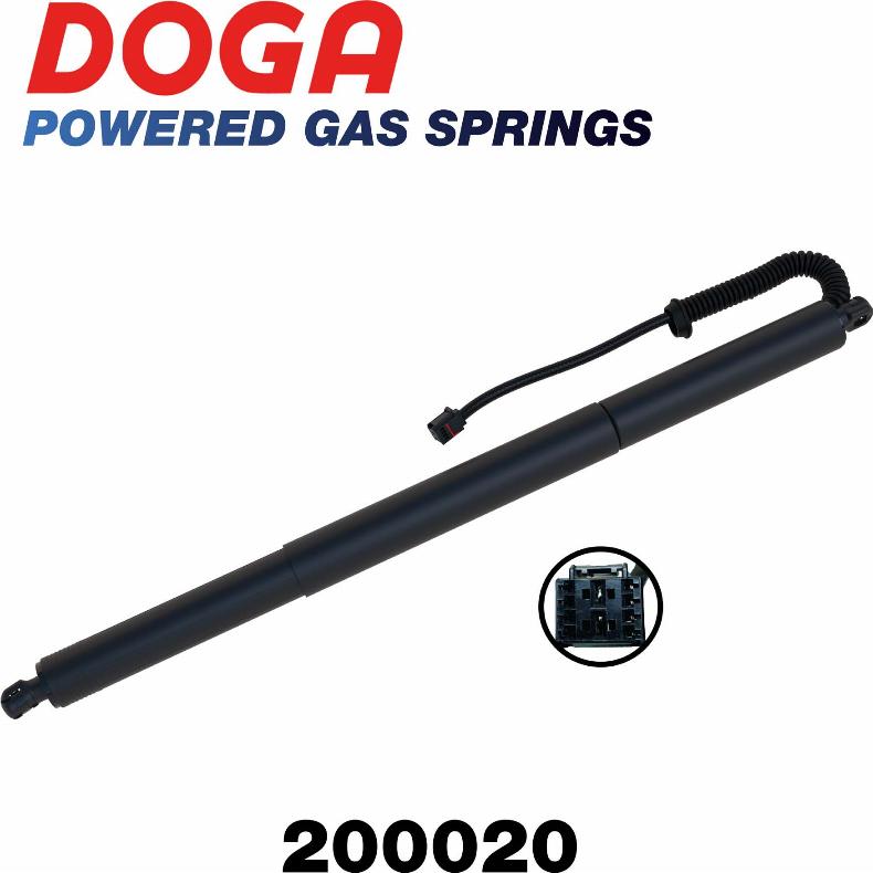 DOGA 200020 - Elektromotors, Bagāžas nod. vāks xparts.lv