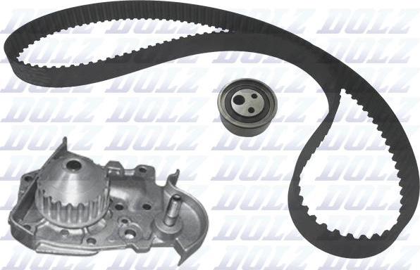 DOLZ KD066 - Водяной насос + комплект зубчатого ремня xparts.lv