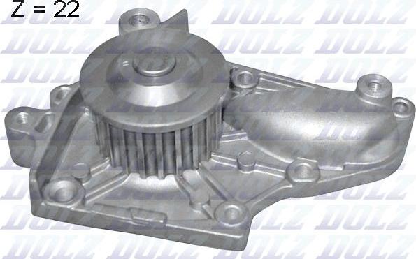 DOLZ T188 - Water Pump xparts.lv