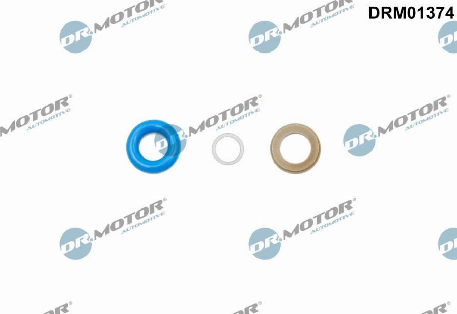 Dr.Motor Automotive DRM01374 - Комплект прокладок, форсунка xparts.lv