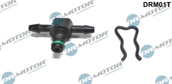 Dr.Motor Automotive DRM01T - Hose Connector, fuel hose xparts.lv