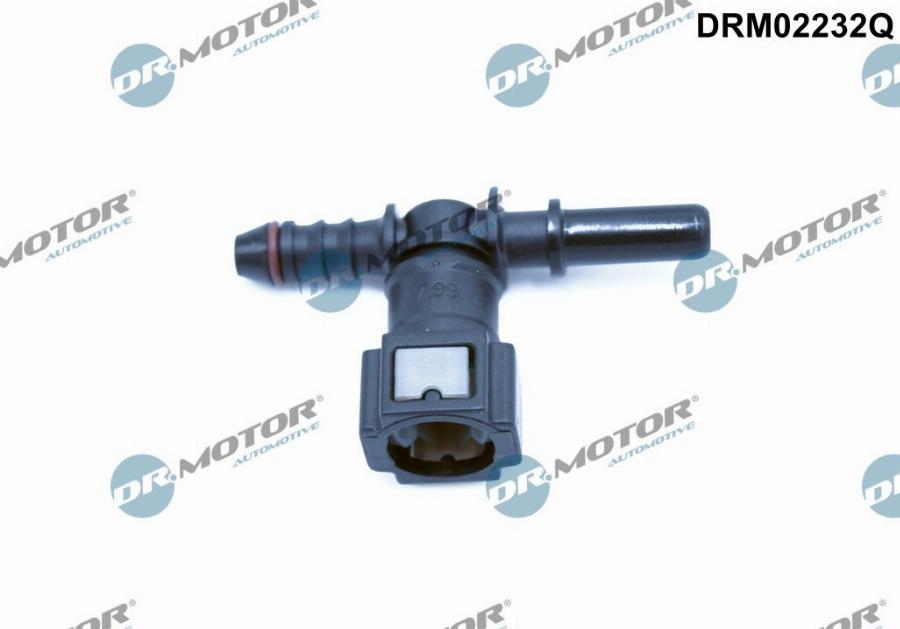 Dr.Motor Automotive DRM02232Q - Hose Connector, fuel hose xparts.lv