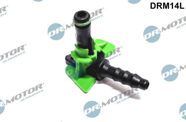 Dr.Motor Automotive DRM14L - Hose Connector, fuel hose xparts.lv