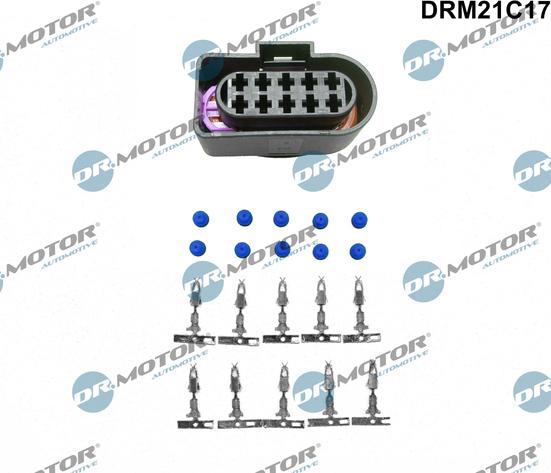 Dr.Motor Automotive DRM21C17 - Вилка, штекер прицепа xparts.lv