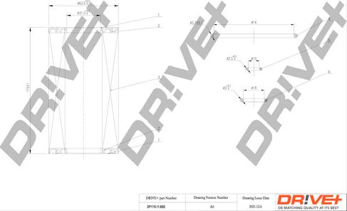 Dr!ve+ DP1110.11.0052 - Oil Filter xparts.lv