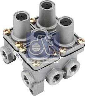 DT Spare Parts 4.61787 - Многоконтурный защитный клапан xparts.lv