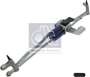 DT Spare Parts 12.73525 - Wiper Motor xparts.lv