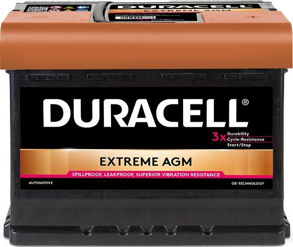 DURACELL 016560010801 - Стартерная аккумуляторная батарея, АКБ xparts.lv