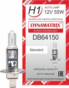 Dynamatrix DB64150 - Лампа накаливания, основная фара xparts.lv