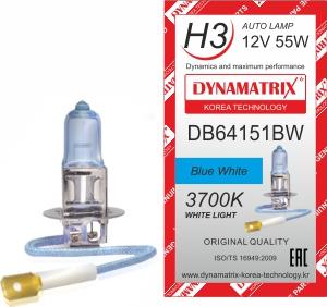 Dynamatrix DB64151BW - Лампа накаливания, основная фара xparts.lv