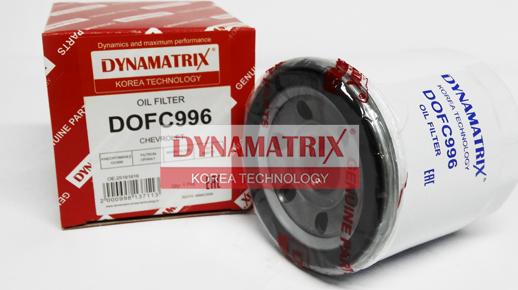 Dynamatrix DOFC996 - Eļļas filtrs xparts.lv