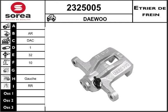 EAI 2325005 - Brake Caliper xparts.lv