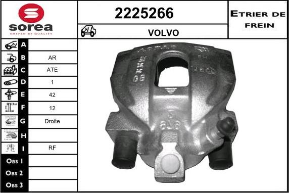 EAI 2225266 - Brake Caliper xparts.lv