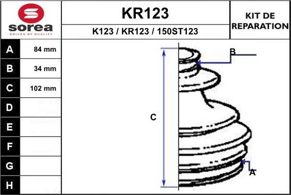 EAI KR123 - Putekļusargs, Piedziņas vārpsta xparts.lv