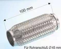 Eberspächer 996.0.003 - Gofrēta caurule, Izplūdes gāzu sistēma xparts.lv