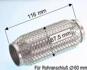 Eberspächer 99.008.79 - Gofrēta caurule, Izplūdes gāzu sistēma xparts.lv