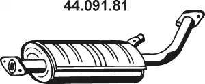 Eberspächer 44.091.81 - Vidējais izpl. gāzu trokšņa slāpētājs xparts.lv