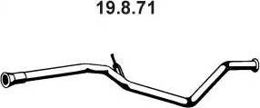 Eberspächer 19.8.71 - Exhaust Pipe xparts.lv