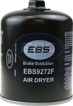 EBS EBS9272F - Gaisa sausinātāja patrona, Gaisa kompresors xparts.lv