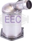EEC DPF089 - Сажевый / частичный фильтр, система выхлопа ОГ xparts.lv