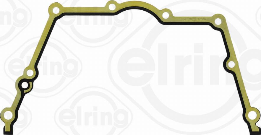 Elring 734.700 - Gasket, timing case cover xparts.lv