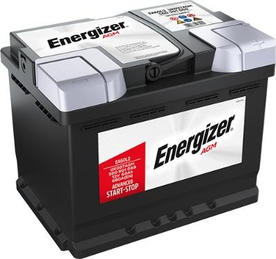 ENERGIZER EA60-L2 - Startera akumulatoru baterija xparts.lv