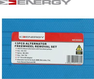 ENERGY NE00085 - Montāžas instrumentu komplekts, Ģeneratora brīvg. mehānisms xparts.lv