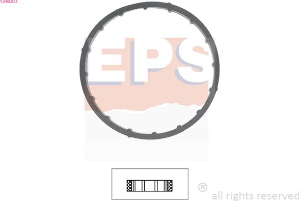 EPS 1.890.555 - Gasket, thermostat xparts.lv