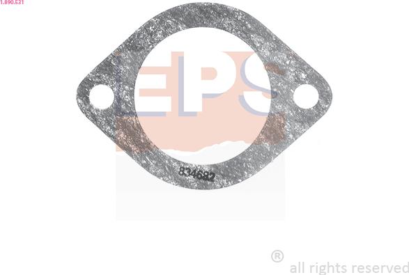 EPS 1.890.531 - Gasket, thermostat xparts.lv