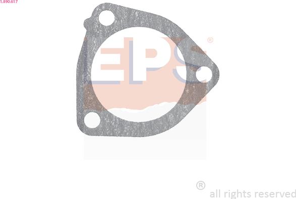 EPS 1.890.617 - Gasket, thermostat xparts.lv
