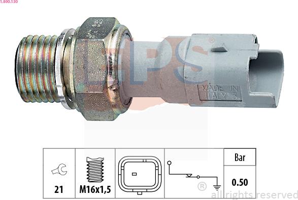 EPS 1.800.130 - Sender Unit, oil pressure xparts.lv